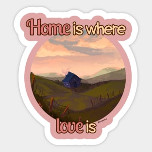 Home love Sticker